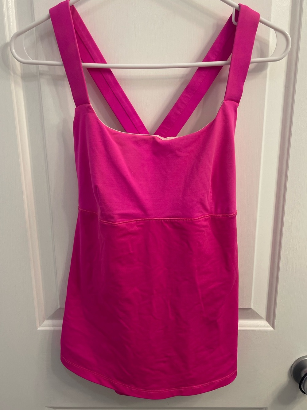 lululemon athletica Pink Strappy Tank Top